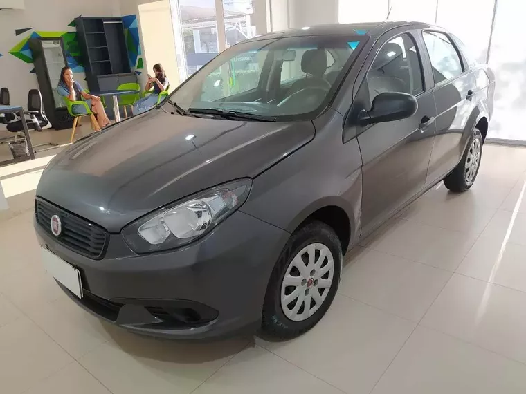 Fiat Grand Siena Cinza 14