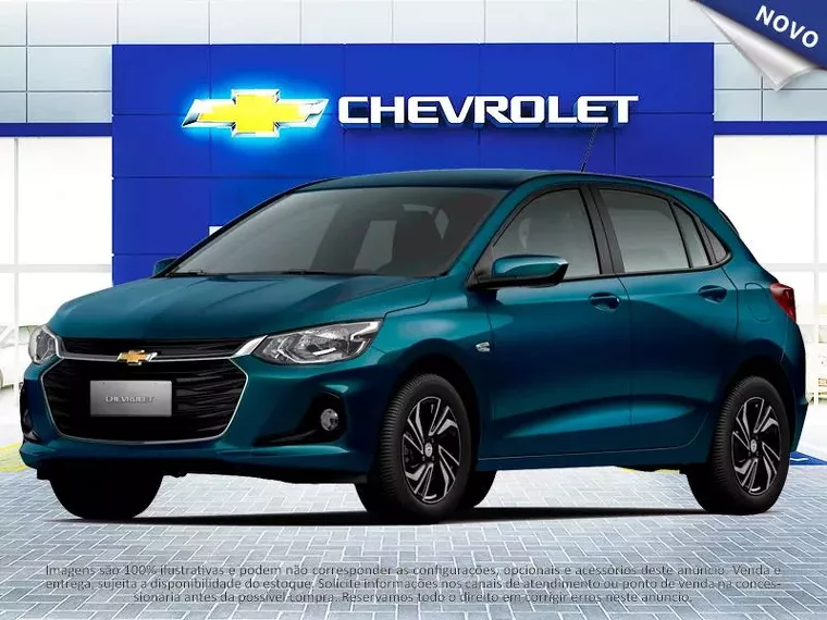 Chevrolet Onix Azul 1