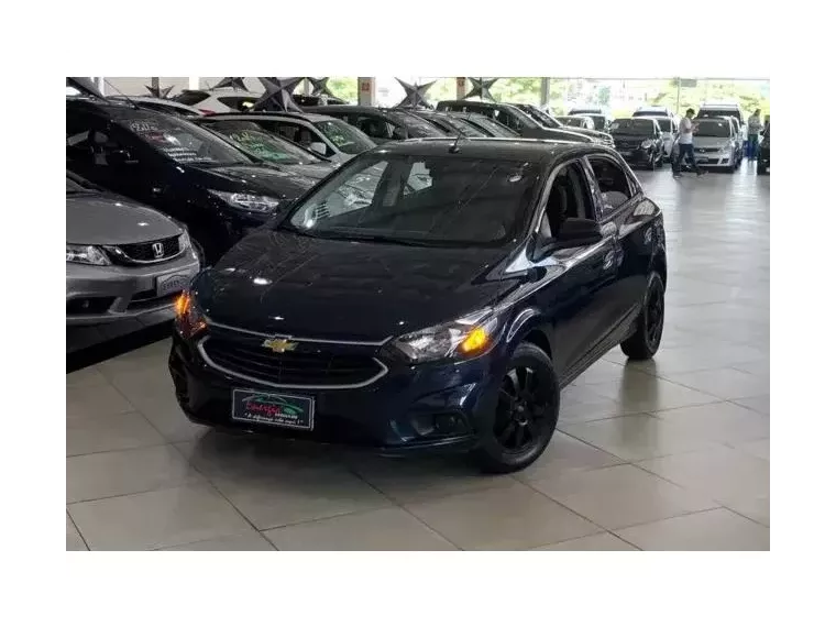 Chevrolet Onix Azul 4