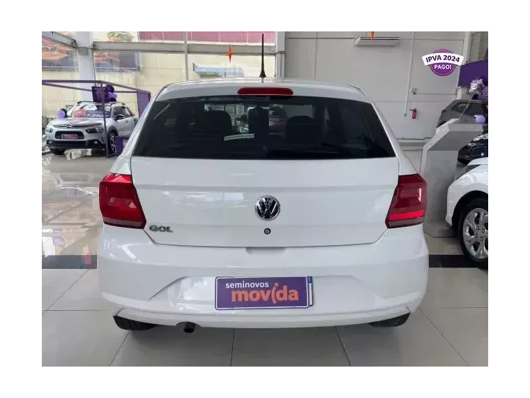 Volkswagen Gol Branco 4