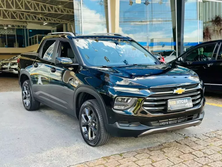 Chevrolet Montana Preto 4