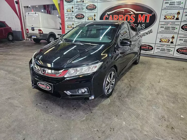 Honda City Preto 4