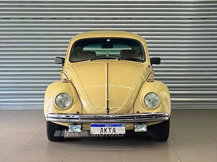 Volkswagen Fusca Bege 7