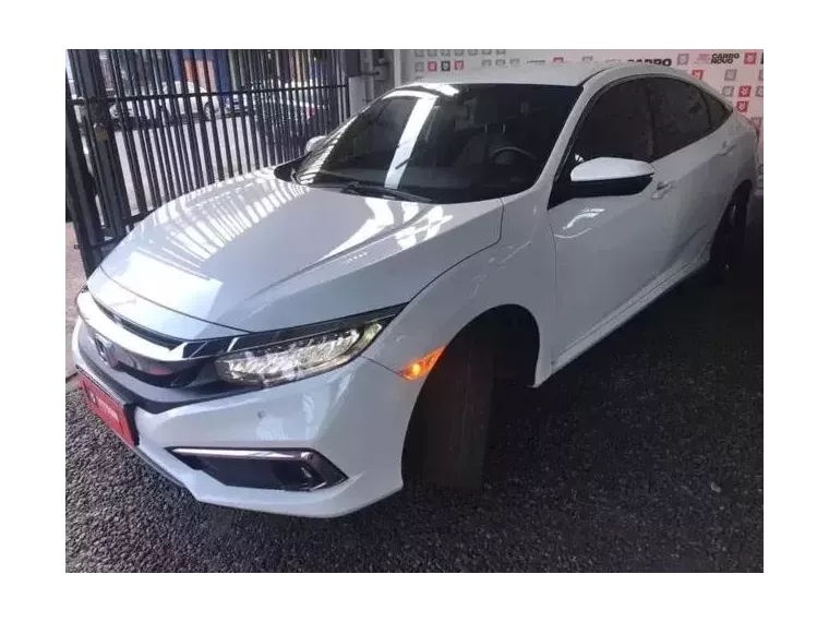 Honda Civic Branco 4