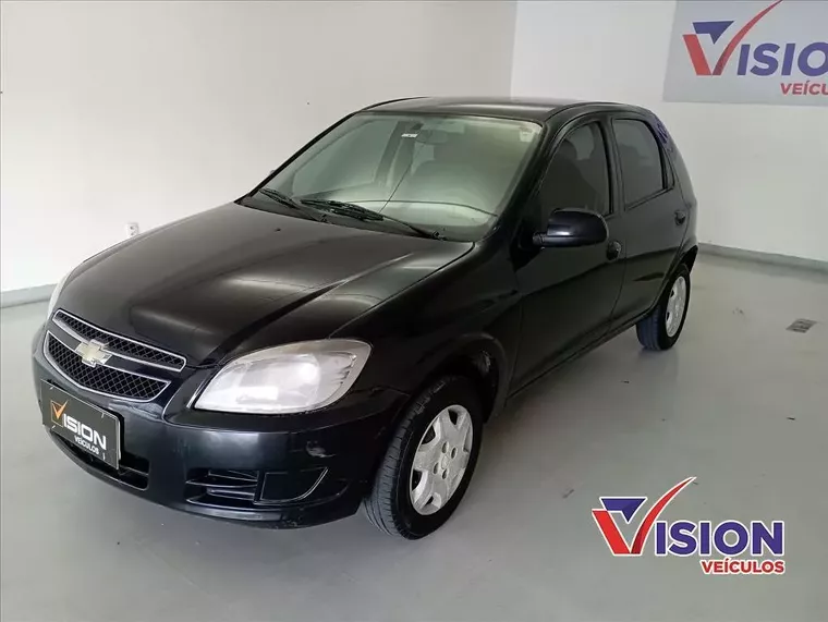 Chevrolet Celta Preto 14