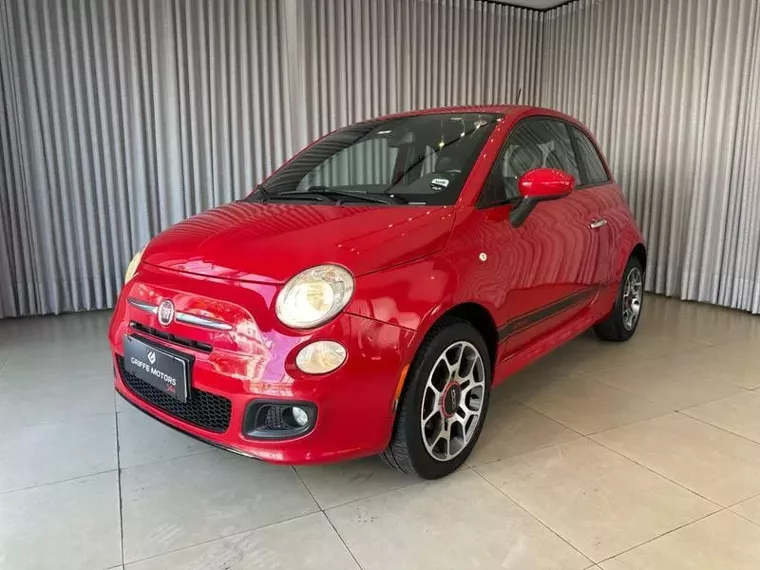 Fiat 500 Vermelho 1