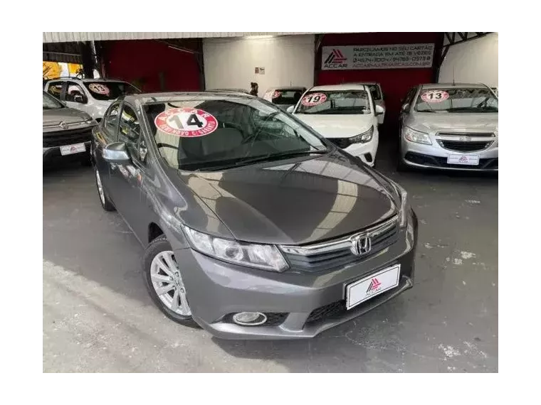 Honda Civic Cinza 9