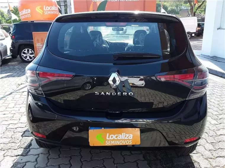 Renault Sandero Preto 3