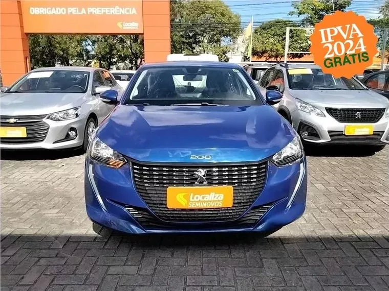 Peugeot 208 Azul 10