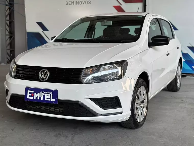 Volkswagen Gol Branco 1