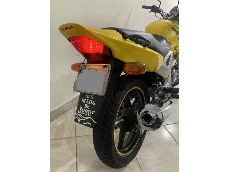 Honda CB Twister Amarelo 5