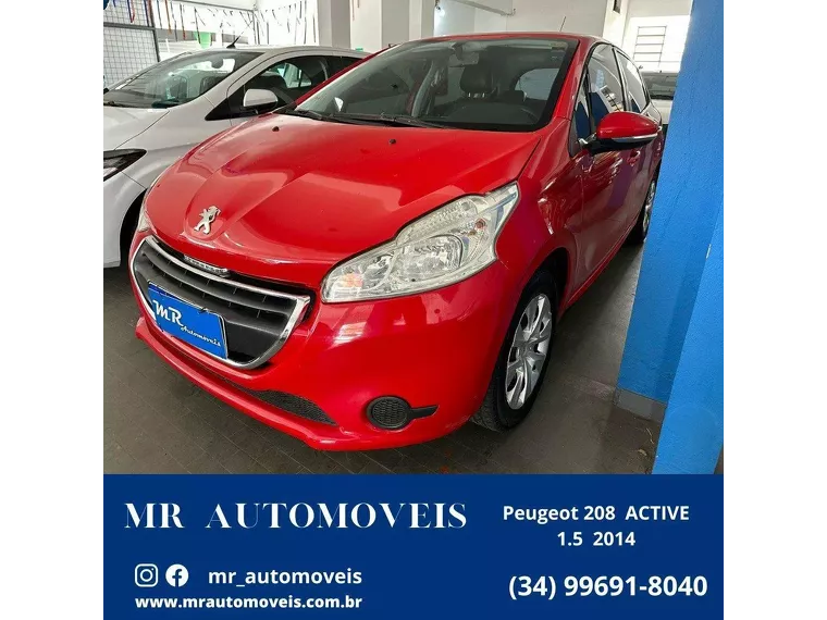 Peugeot 208 Vermelho 1