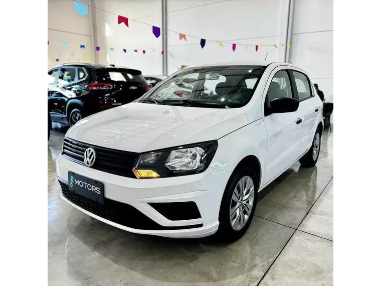 Volkswagen Gol Branco 1