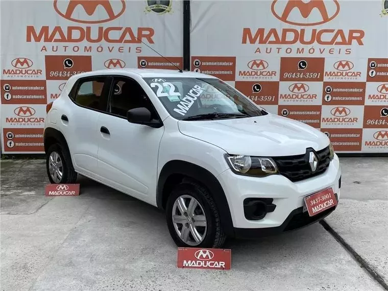 Renault Kwid Branco 1