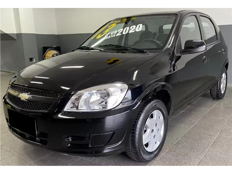 Chevrolet Celta Preto 1