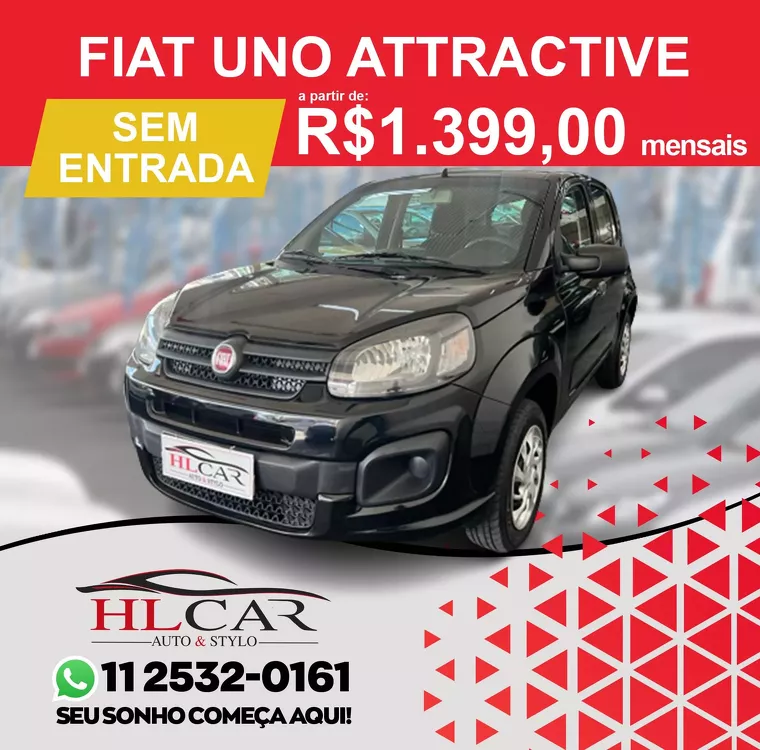 Fiat Uno Preto 5