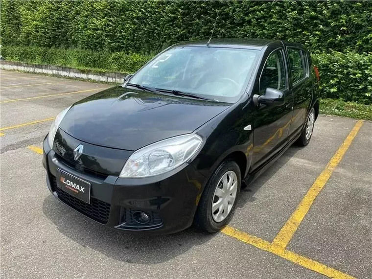 Renault Sandero Preto 8