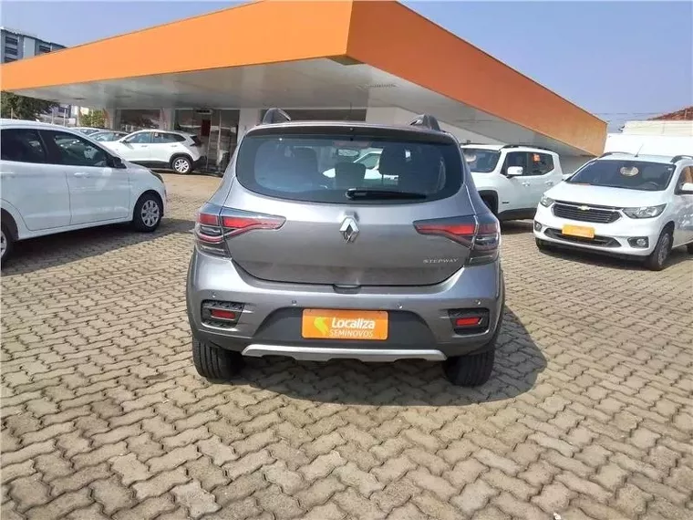 Renault Sandero Cinza 2