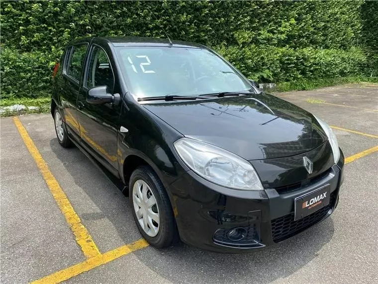 Renault Sandero Preto 12