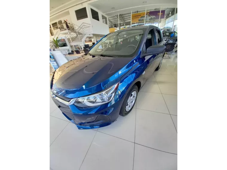 Chevrolet Onix Azul 8