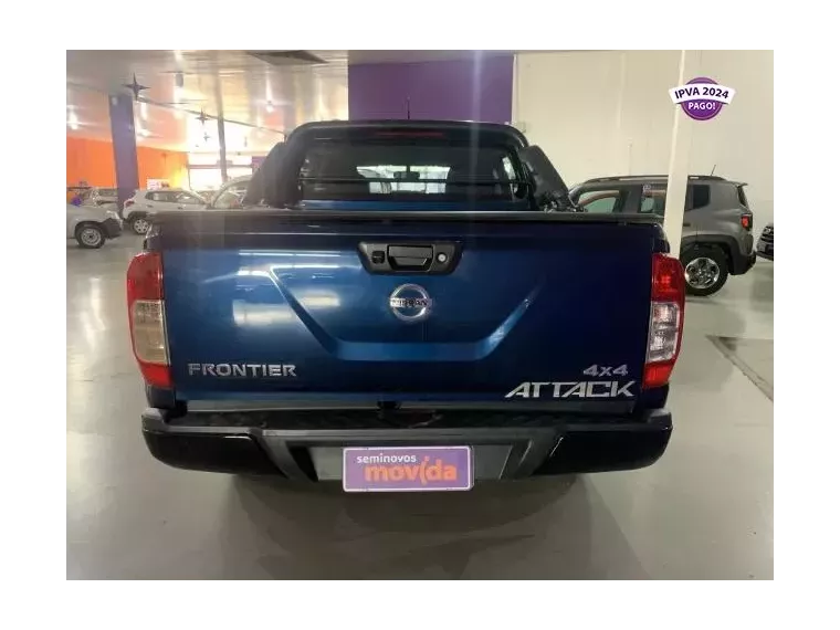 Nissan Frontier Azul 8