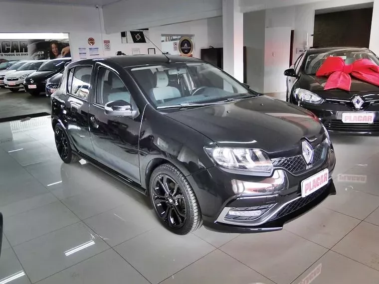 Renault Sandero Preto 4