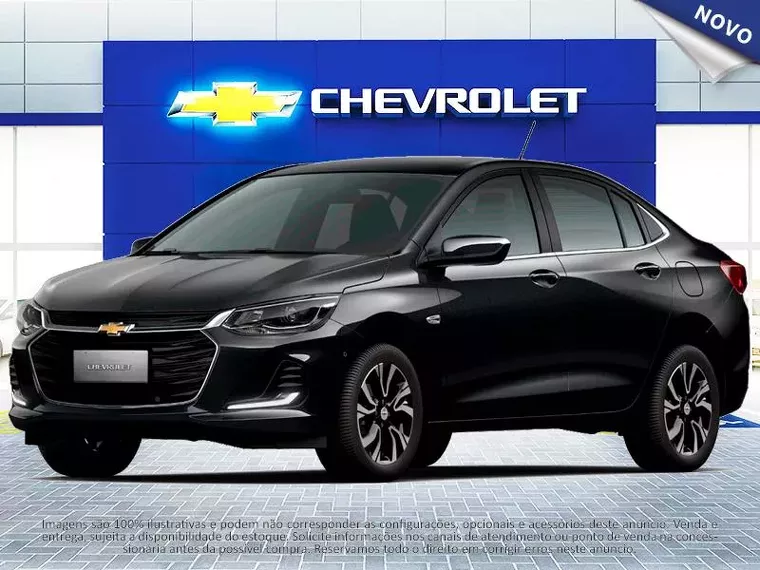 Chevrolet Onix Preto 2