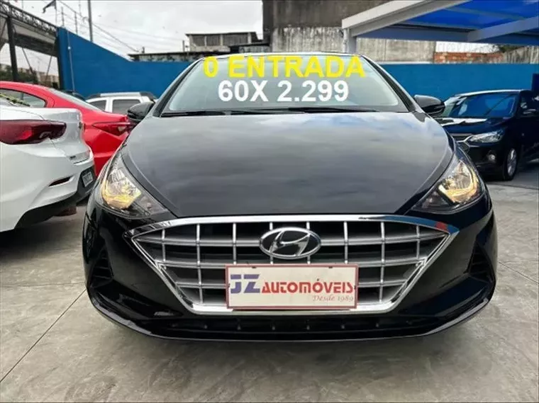 Hyundai HB20S Preto 1