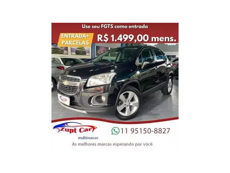 Chevrolet Tracker Preto 1