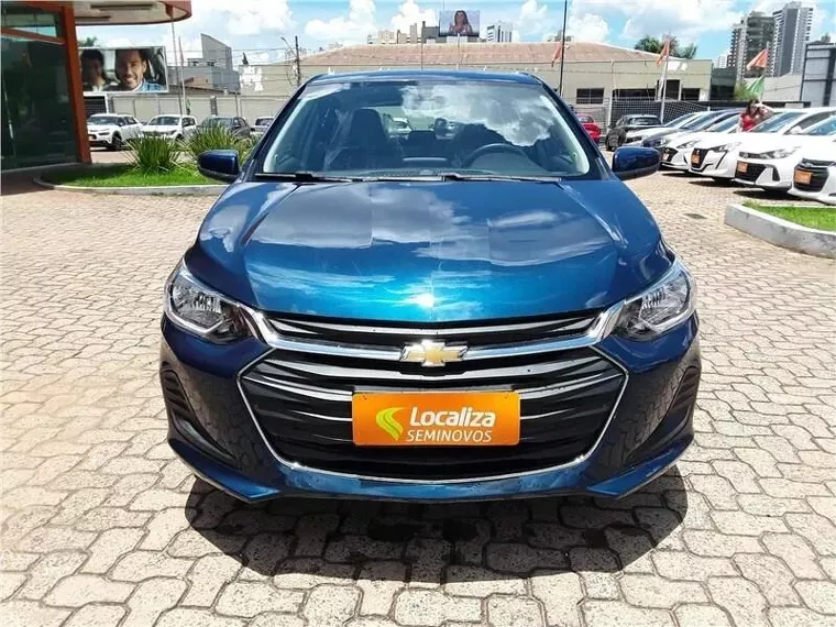 Chevrolet Onix Azul 7