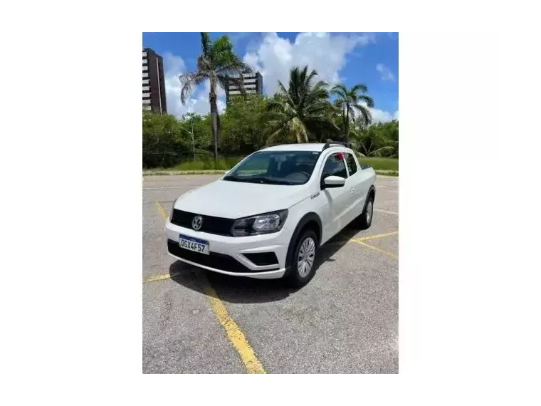 Volkswagen Saveiro Branco 4