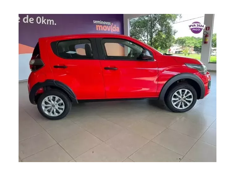 Fiat Mobi Vermelho 1