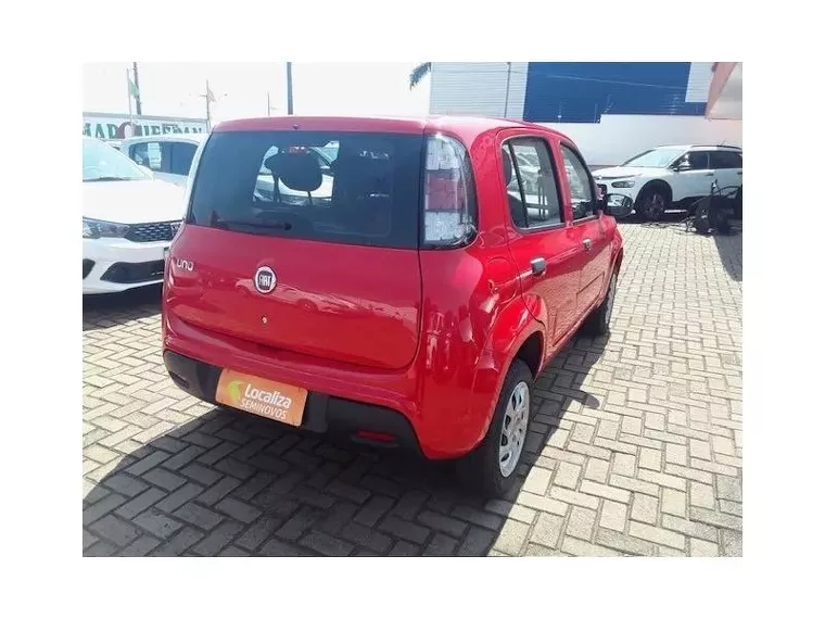 Fiat Uno Vermelho 16