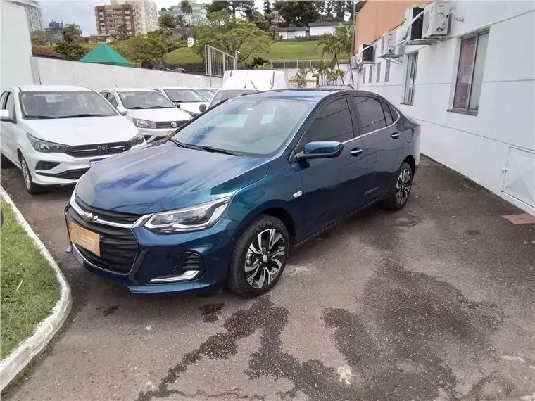 Chevrolet Onix Azul 3