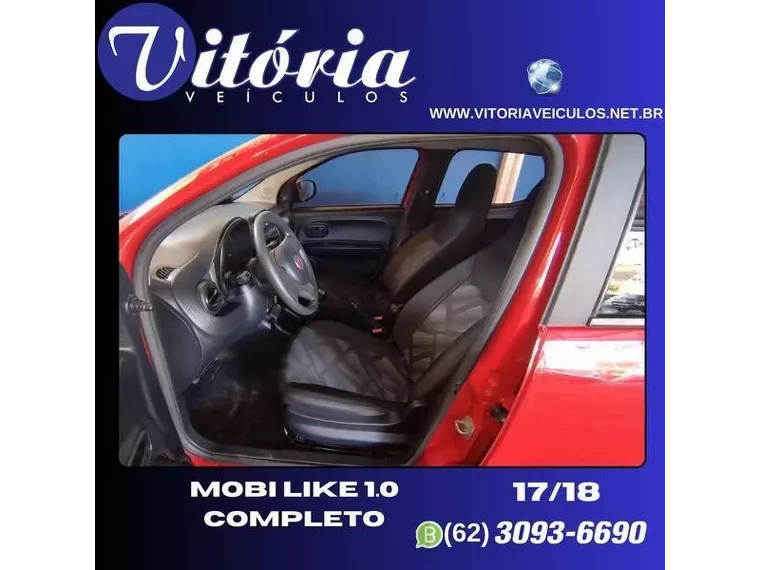 Fiat Mobi Vermelho 9