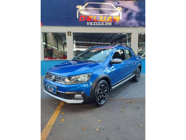 Volkswagen Saveiro Azul 1