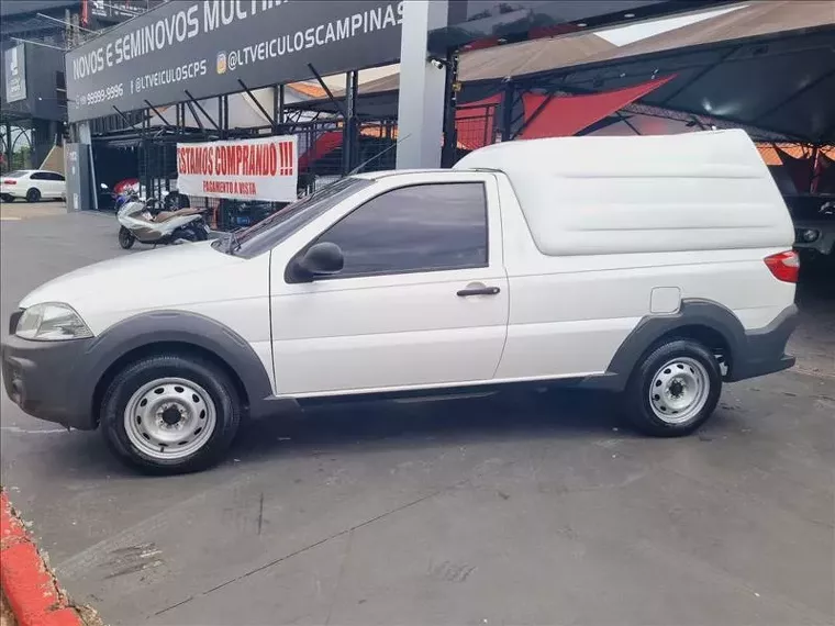 Fiat Strada Branco 9