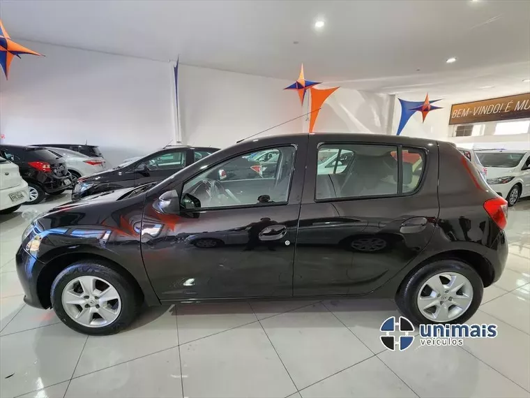 Renault Sandero Preto 8