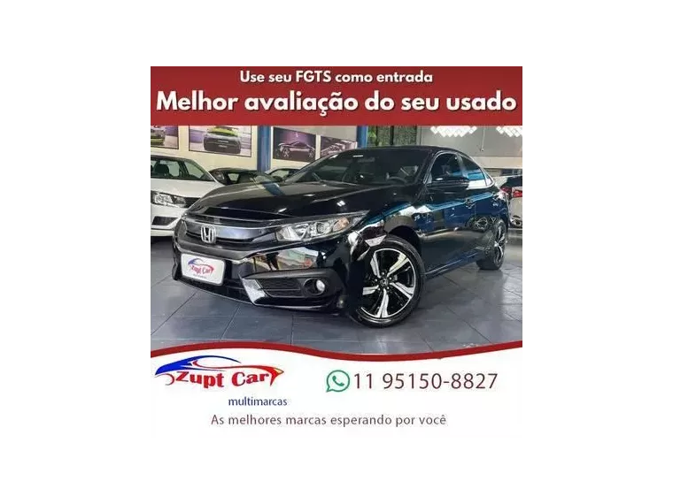 Honda Civic Preto 2