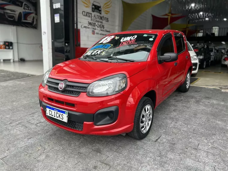 Fiat Uno Vermelho 1