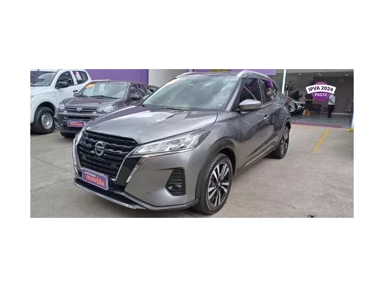 Nissan Kicks Cinza 4