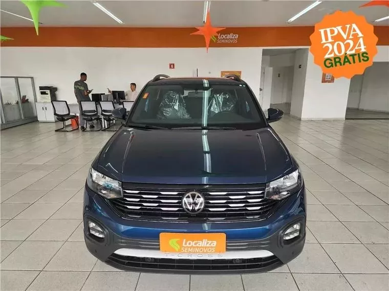 Volkswagen T-cross Azul 5