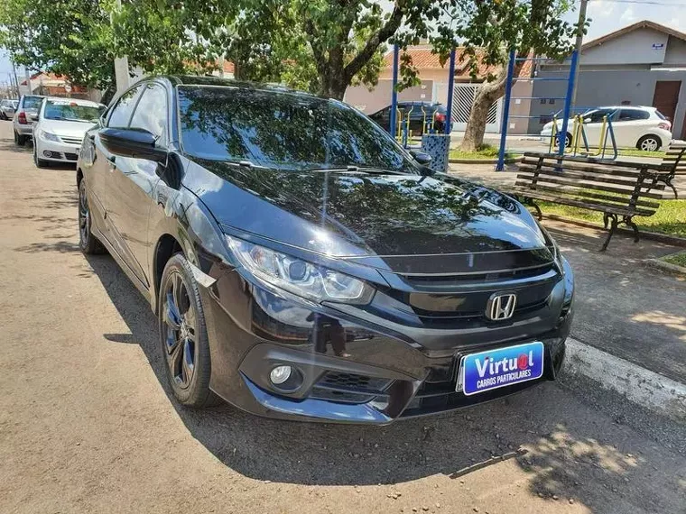 Honda Civic Preto 1