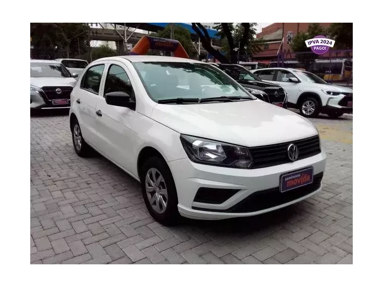 Volkswagen Gol Branco 4