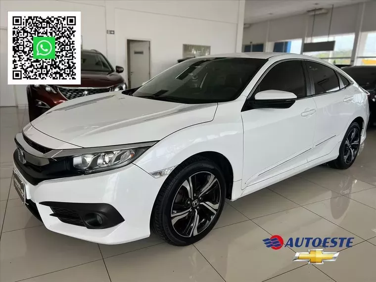 Honda Civic Branco 1