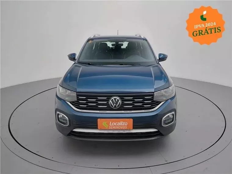 Volkswagen T-cross Azul 1