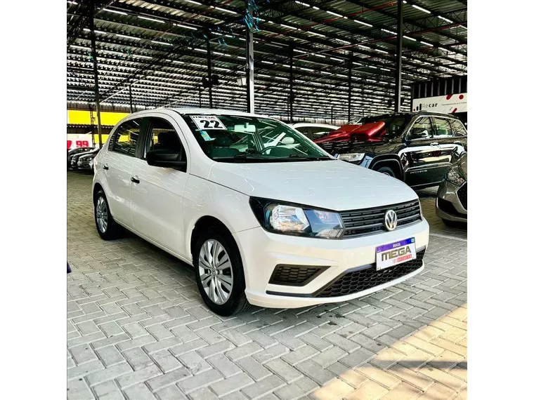 Volkswagen Gol Branco 1