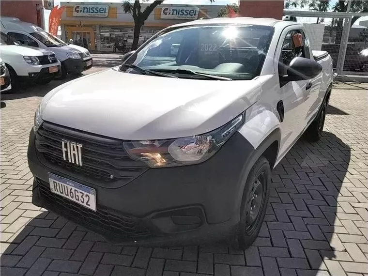 Fiat Strada Branco 1