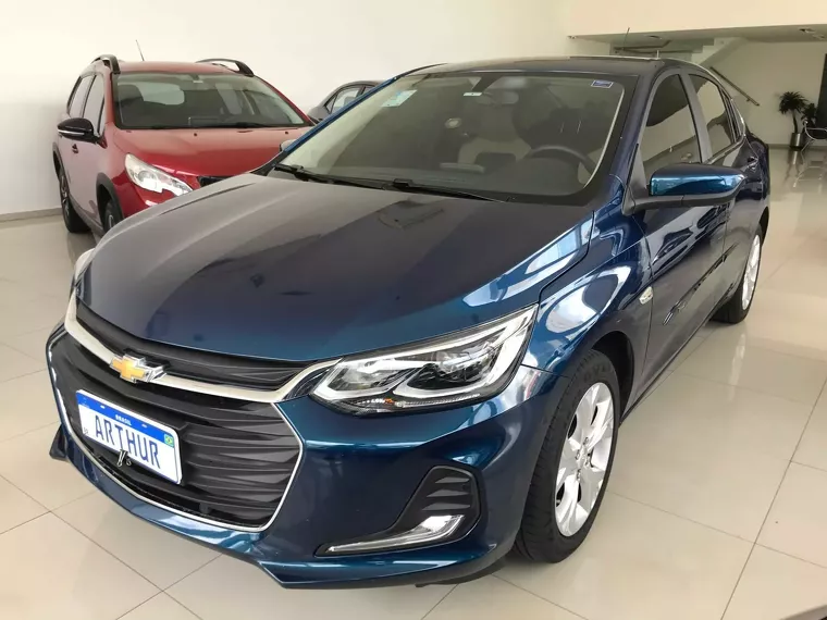 Chevrolet Onix Azul 7