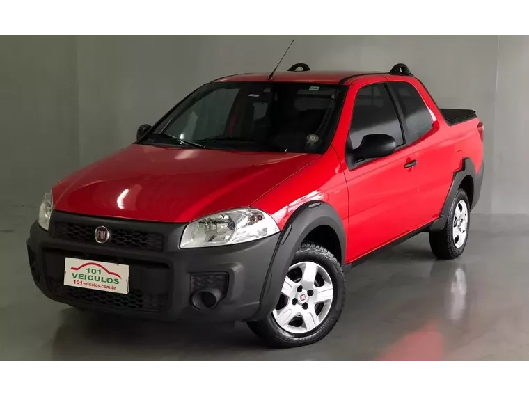 Fiat Strada Vermelho 19